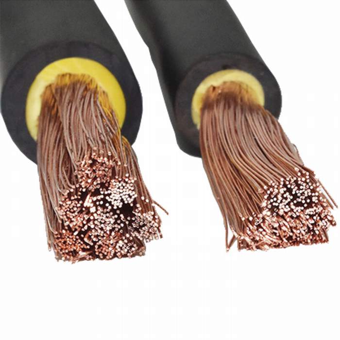 
                                 3 4 Core Muti condutores de cobre com isolamento duplo de borracha fio eléctrico para cabo de soldadura                            