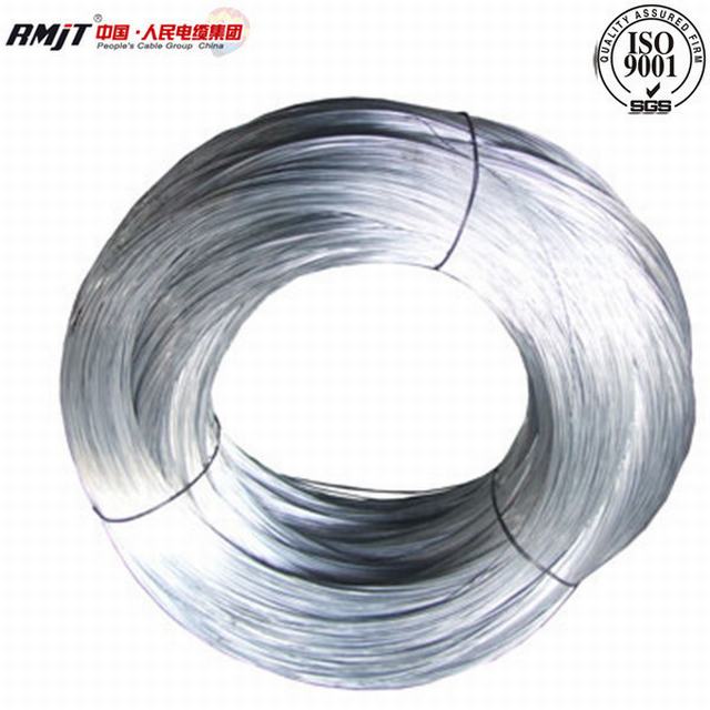  3.477mm fil en acier à revêtement aluminium Aluminium fil unique