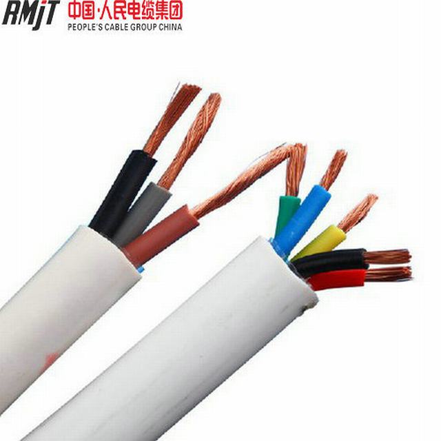  300/500V ПВХ изоляцией 3 Core 4мм гибкий кабель (H05VV-F)