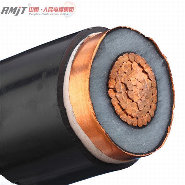  33kv de cobre de núcleo único cable de alimentación de aluminio