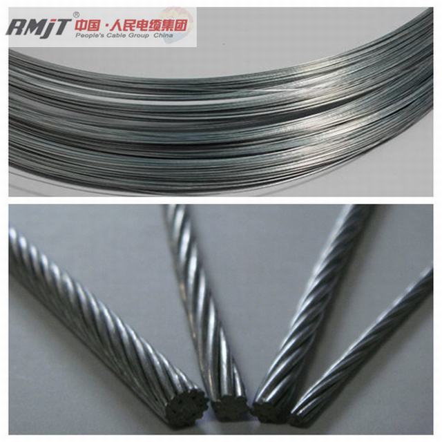  3mm de diámetro 4 mm de alto límite elástico de alambre de acero galvanizado Gsw