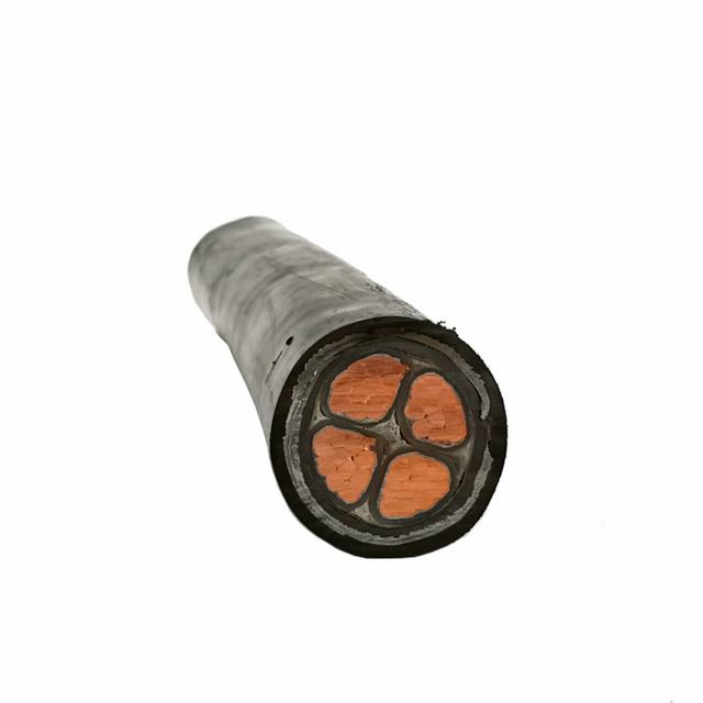 
                                 Conductor de cobre de 4 núcleos blindados de Media Tensión XLPE Cable de alimentación aislado                            