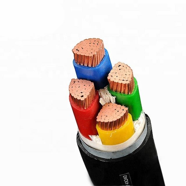 
                                 4 Core LV Cable XLPE SWA PVC cobre el cable de alimentación                            