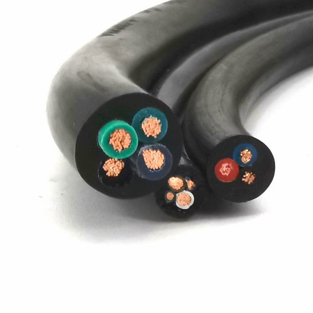 
                                 450/750V de la Clase 5 Conductor de cobre de Cable de goma de neopreno                            