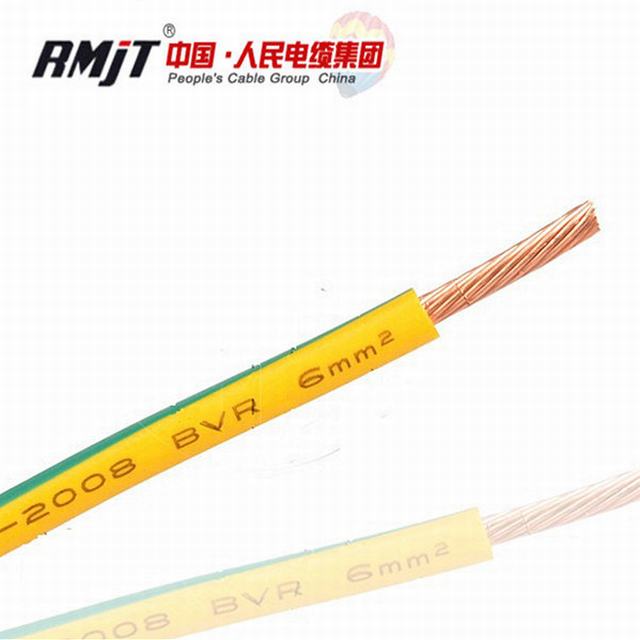  450/750V aislados con PVC Wire-Building Cable Cable ECC (HO7V-U, H05V-K, H07V-K, H07Z-U).