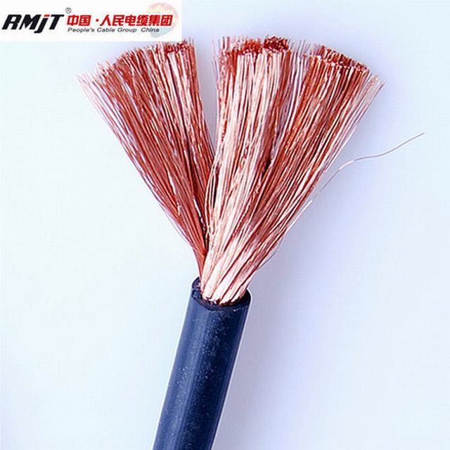  50mm2 de alambre de cobre flexible Cable de soldadura de caucho