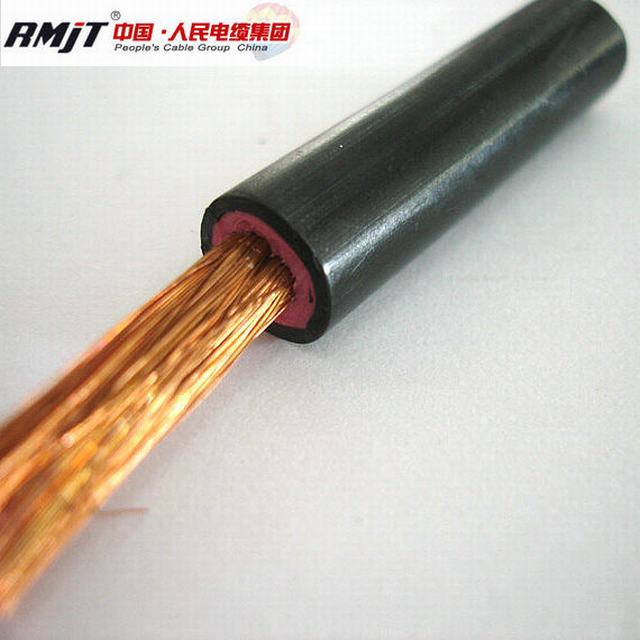  50mm2 Pure funda de neopreno flexible de cobre del cable de soldadura de caucho
