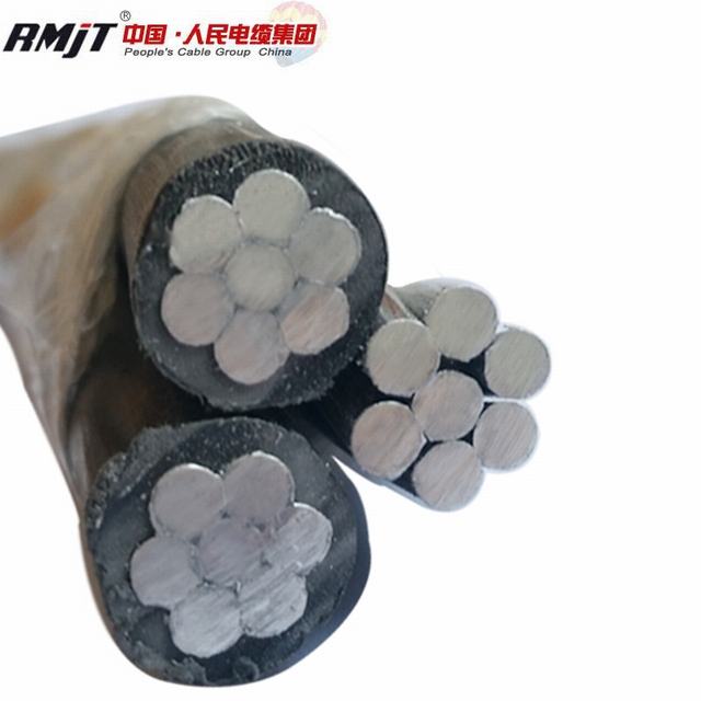AAC ACSR AAAC Conductor XLPE Insulated Overhead Aerial Bundle Cable