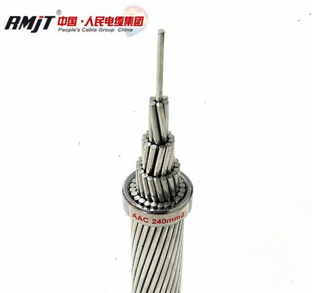 AAC Cable 1/0, 2/0, 4/0 Mcm Conductor for Power Transmission Line