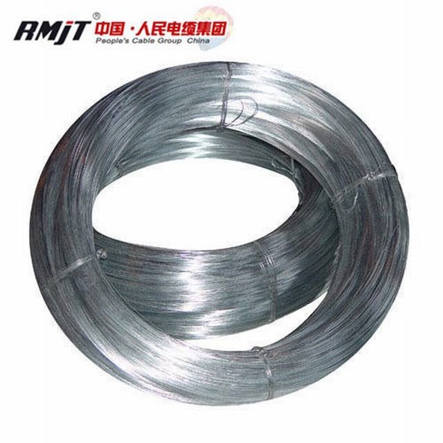 
                                 ASTM B498 ha galvanizzato il filo di acciaio galvanizzato del filo di acciaio per ACSR                            