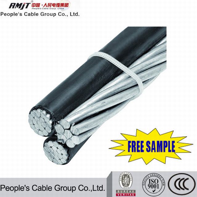  Delimitado el cable de antena de cable (ABC) el Servicio de triple conductor Drop-Aluminum Parte 1