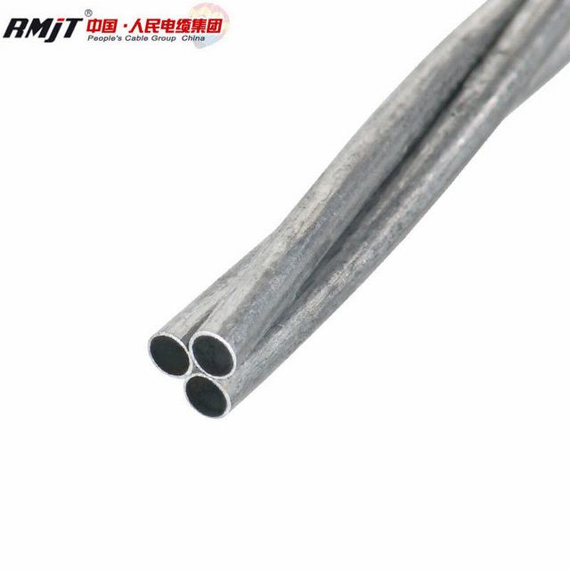  Aluminum-Coated Brin de fil en acier pour les frais généraux du câble de masse