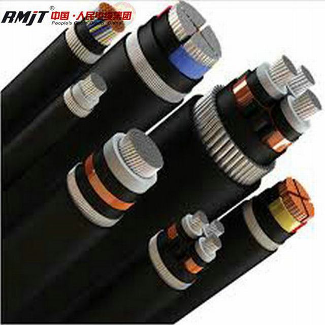  Conductor de cobre aluminio/PVC/XLPE Cable de alimentación