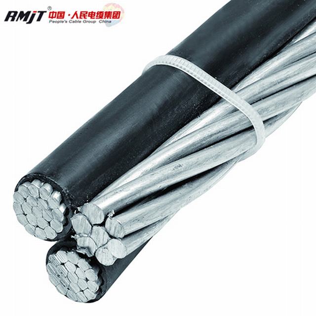  Servicio de cable de aluminio Triplex caída de 3 núcleos Cable ABC