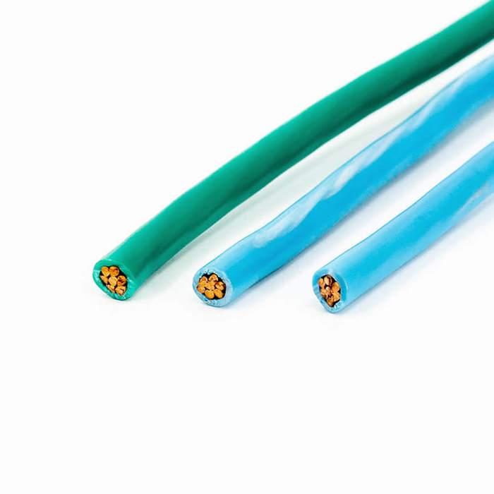 
                                 BV 450/750V 1,5 a 2,5 mm 4mm 6mm solo utiliza el cable de cobre desnudo de la casa de cable eléctrico de PVC BV                            