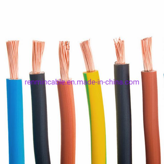 Bare Copper Bvr 1.5mm 2.0mm, 4mm, 6mm PVC Insulated Electrical Cable and Wire 450/750V for Housing Wiring