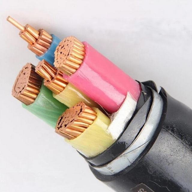 
                                 Conducteur en cuivre de câble flexible en PVC 5 câble d'alimentation de base                            