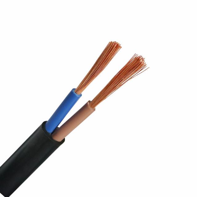 PVC Cable 0.3-6mm² Copper Core Electronic Wire 2 Core Sheathed Cable 500W -  10KW