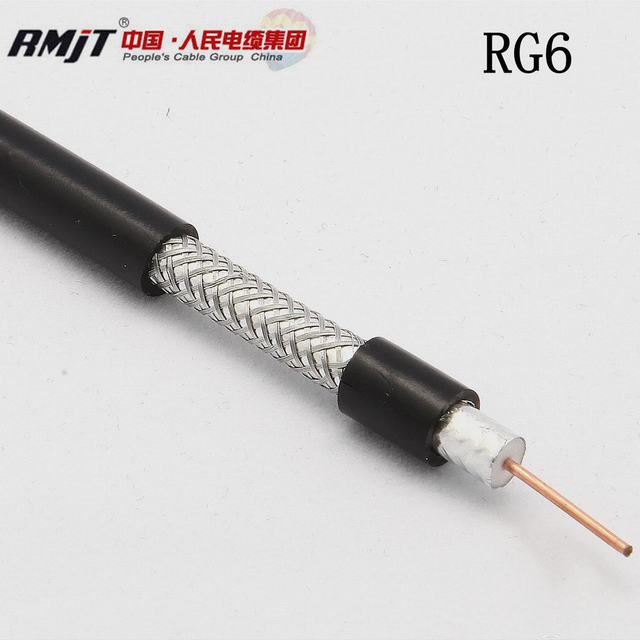  Китай на заводе RG6 коаксиального кабеля