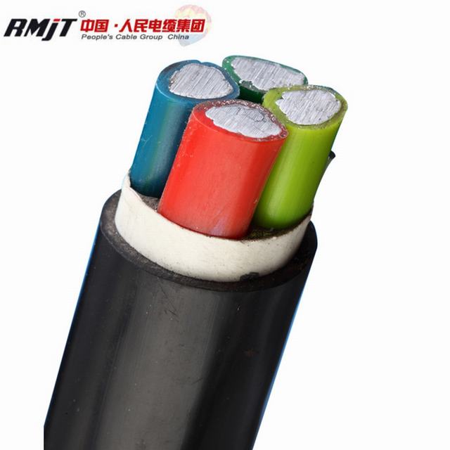  Fabricant de la Chine à la norme CEI 1 à 5 coeurs isolés en polyéthylène réticulé Armourd Câble d'alimentation en aluminium