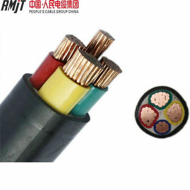  Conductor de cobre aislados con PVC, Cable de alimentación Cable Nyy VV
