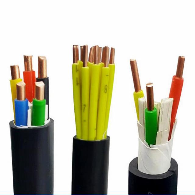 Copper Conductor PVC Insulation and Jacket Shield and Unshield Multi Core Control Cable