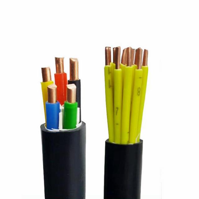 
                                 Núcleo de cobre de la protección de conductores aislados en PVC flexible de 10mm cable de mando de cable eléctrico                            