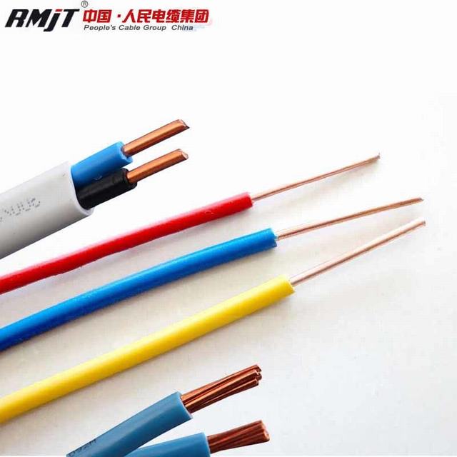 Медь основных продуктов электрического кабеля с покрытием из ПВХ дом электропроводка материалов