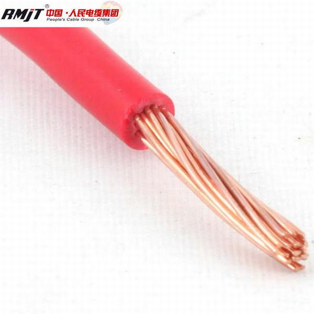  Âme en cuivre isolés en PVC souple sur le fil de câble électrique 10mm