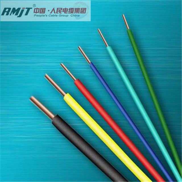  Núcleo de cobre com isolamento de PVC o fio elétrico 1,5mm 2,5mm 4 mm 6 mm