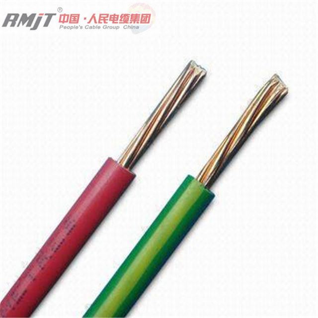  Núcleo de cobre aislados con PVC, recubierto de Nylon Cable Thhn eléctrico