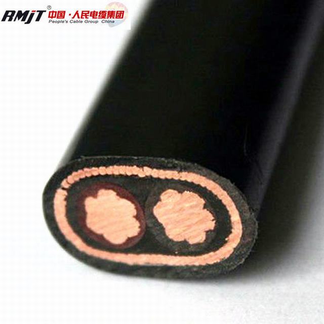  Núcleo de cobre aislado XLPE apantallado de alambre de cobre del cable concéntrico