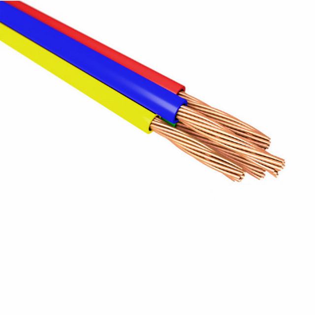 
                                 Электрический кабель размеров 18AWG с изоляцией из ПВХ Vvr Nyy кабель                            