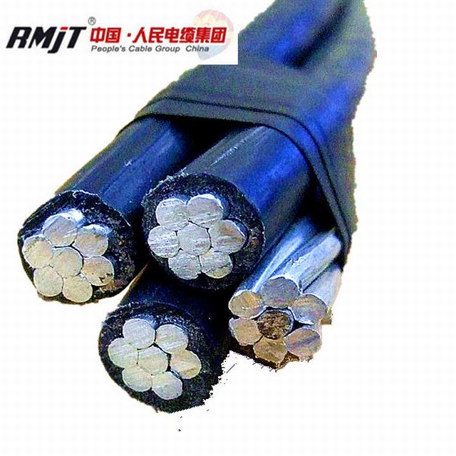 Electric Wire Cable Quadruplex Service Drop Aluminium Conductor ABC Cable with ISO Certificate