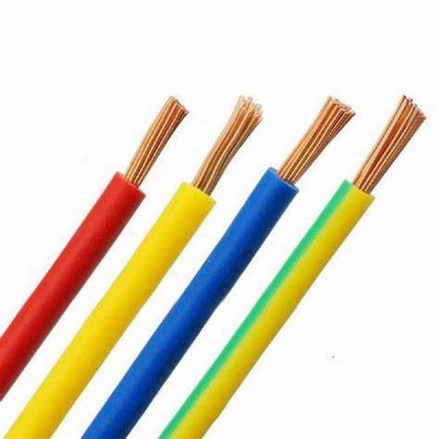 
                                 El cable eléctrico Cable 1,5 mm 2,5 mm 4mm 6mm 10mm 16mm 25mm de la conducta de Cobre solo/eléctrico de Cable Multi-core                            
