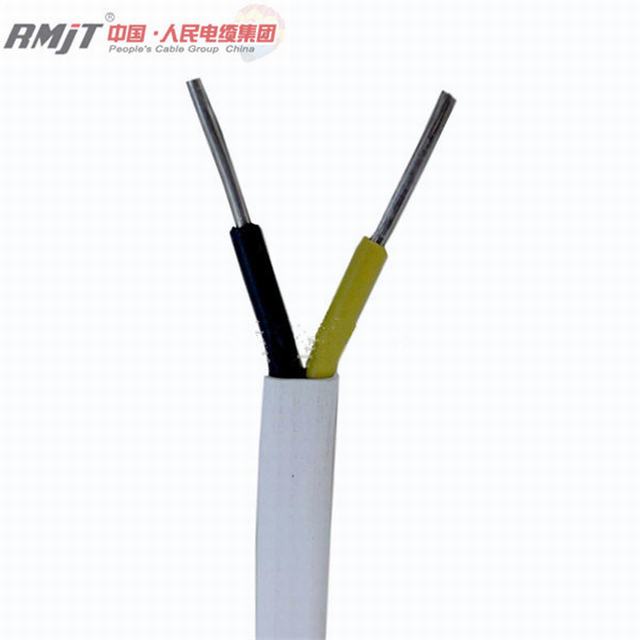 Flat Aluminum Core PVC Coated Blvvb Electrical Cable Wire 450/750V