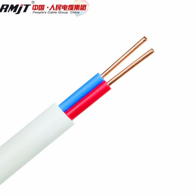  Fio de cobre Liso Fio Elétrico de PVC 2,5mm2 fio plana