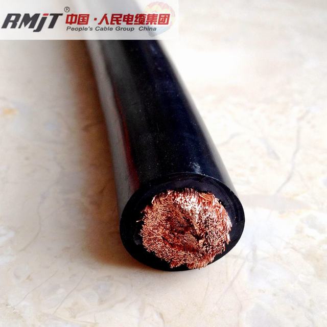  Cavo di saldatura inguainato gomma flessibile del conduttore di Copper/CCA