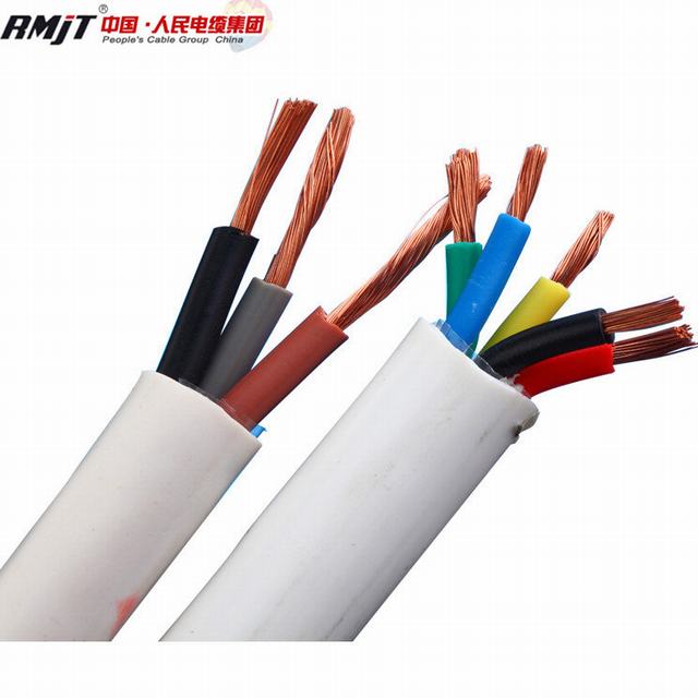  Cavo elettrico isolato PVC di rame flessibile del collegare