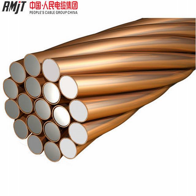  Venta de hilo caliente de alambre de acero revestido de cobre (CCS)