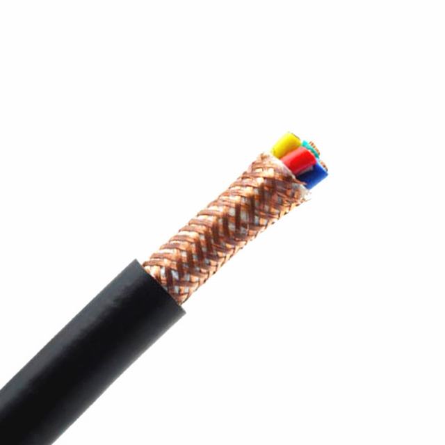 Low Voltage Braid Shield Kvvp2 Muticore Copper Tape PVC Insulated Overall Screen Control Cable