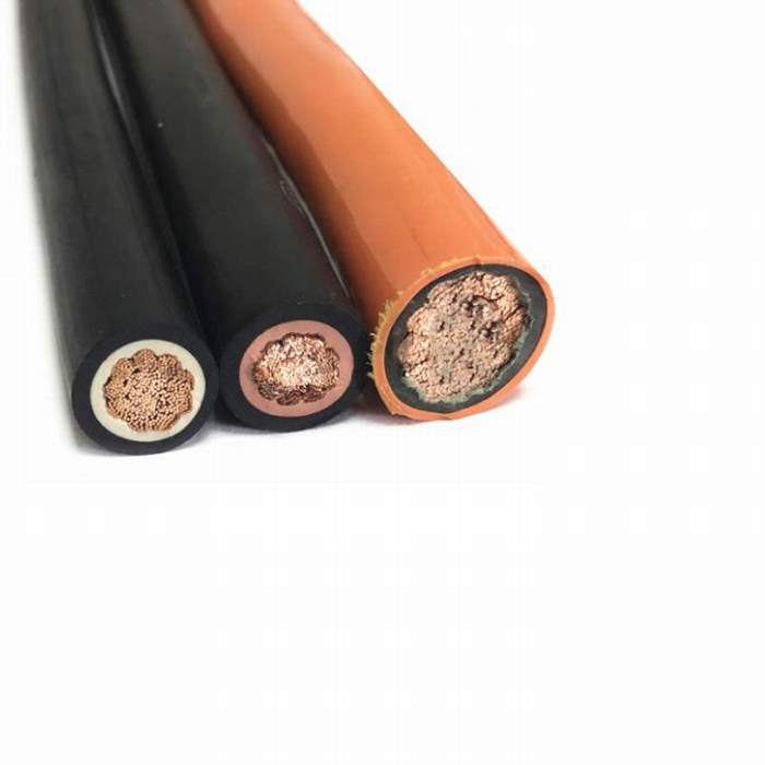 
                                 Conductor de cobre flexible de baja tensión de 35mm de goma suave2 Chaqueta de Cable de soldadura                            