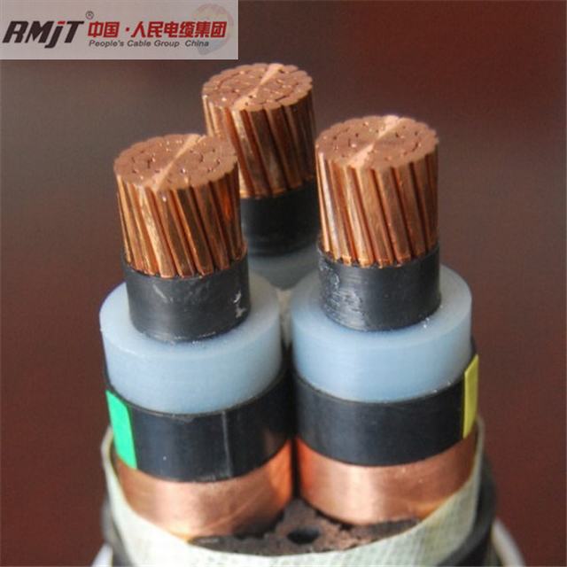 
                                 Aislamiento de PVC de baja tensión Nyy Conductor de cobre del cable de alimentación                            