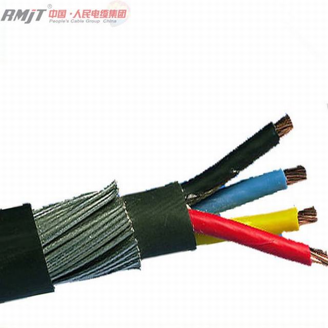  Conductor de cobre de varios núcleos aislados con PVC, Cable de control de vehículos blindados Cyky