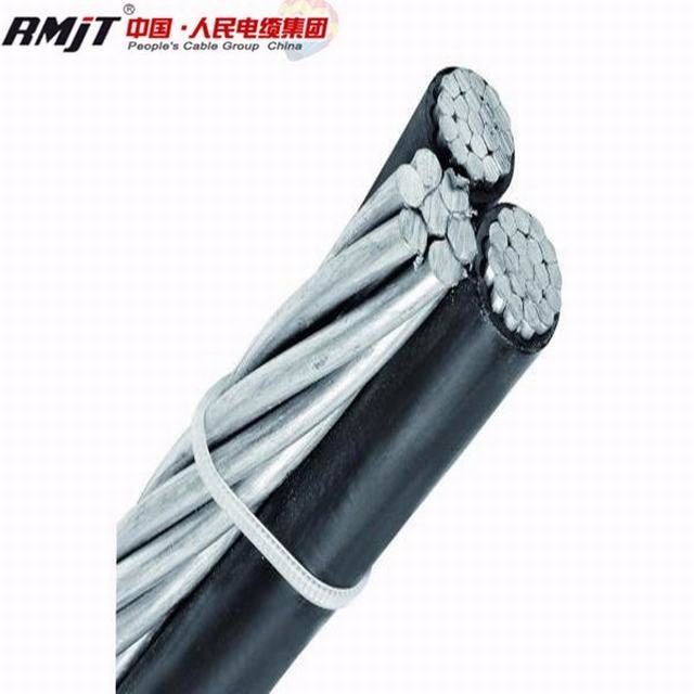 NFC Aluminum XLPE Insulation Twisted Overhead ABC Cable
