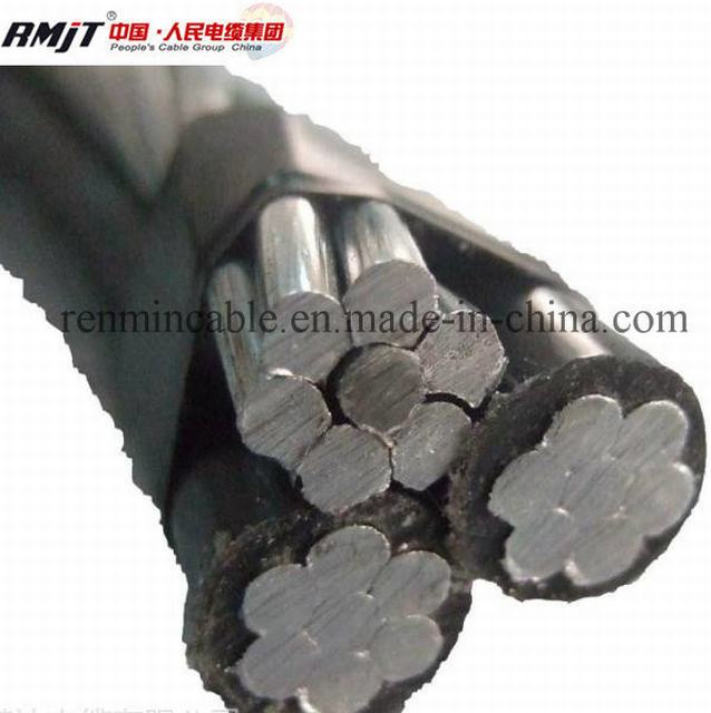 Natural AAC/ACSR/AAAC Overhead Aerial Bundled Cable ABC Cable