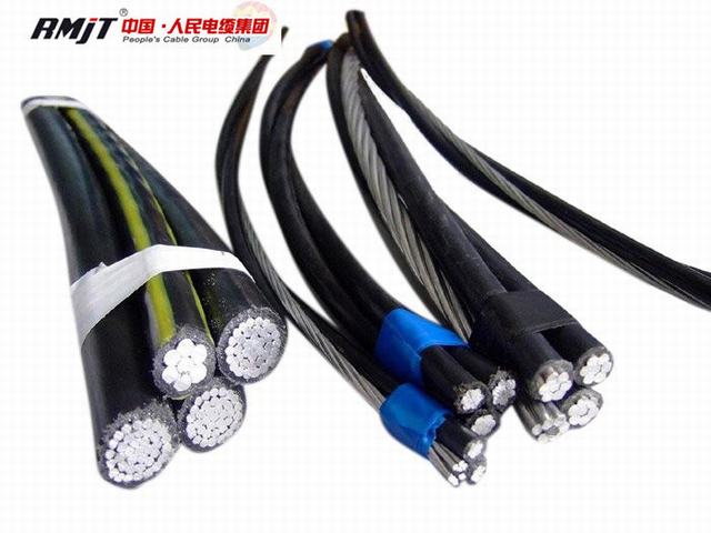  Накладные расходы в дуплексном режиме, триплексный, Quadruplex кабель ABC PE/XLPE кабель