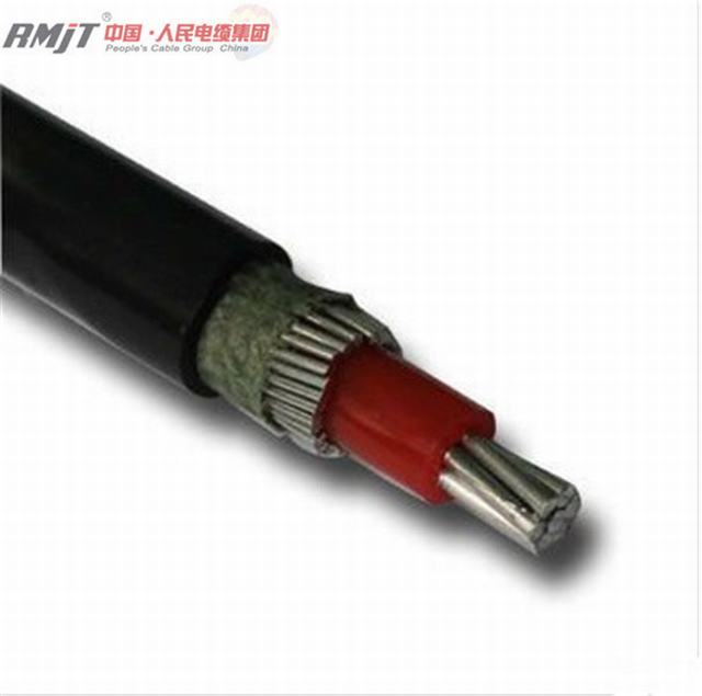  Aislamiento de PVC y aluminio recubierto de Cable concéntrico 0.6/1kv