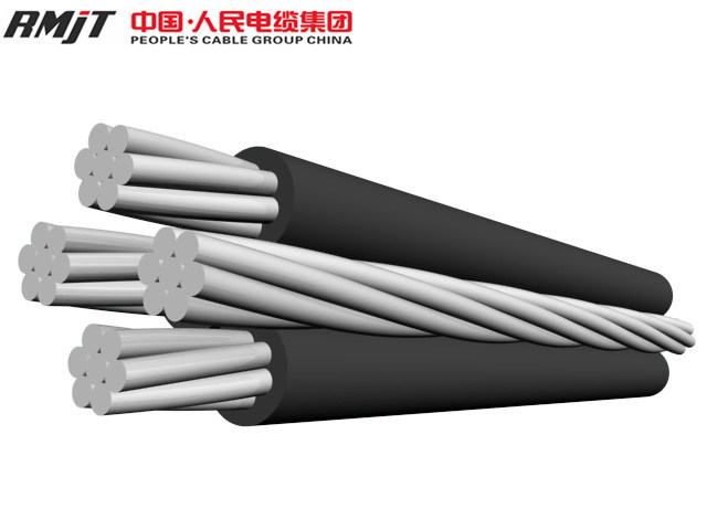  Techo aislante XLPE de PVC/Paquete de antena de cable con conductores de aluminio