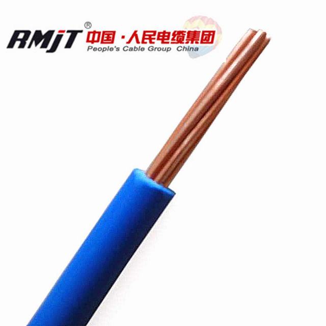 Solo núcleo de cobre aislados con PVC, el cable eléctrico